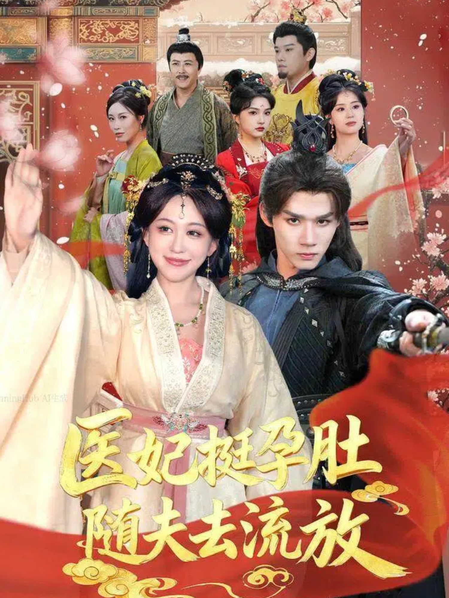 医妃挺孕肚随夫去流放(全集)